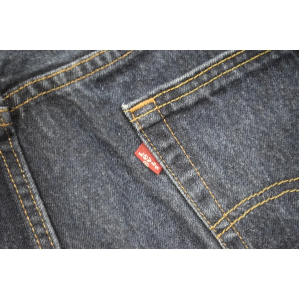 Levi's 505 Regular Fit Straight Leg Denim Blue Jeans Mens Size‎ 42 x 30